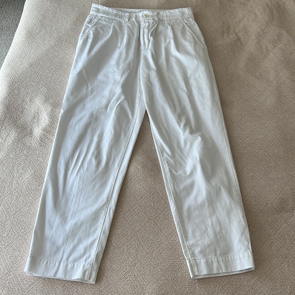 AYR Metropolitan Cotton Pleated Pant in Basmati White - Picture 3 of 10